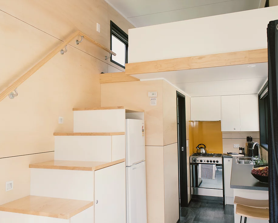 The 23.6’ “Boomer” Tiny House on Wheels by BuildTiny