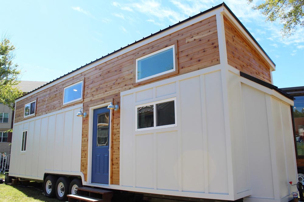 Huge 385-sqft “Everest” Tiny House on Wheels by Mustard Seed Tiny Homes