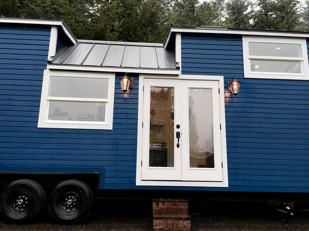 Vintage Glam Tiny House on Wheels by Tiny Heirloom