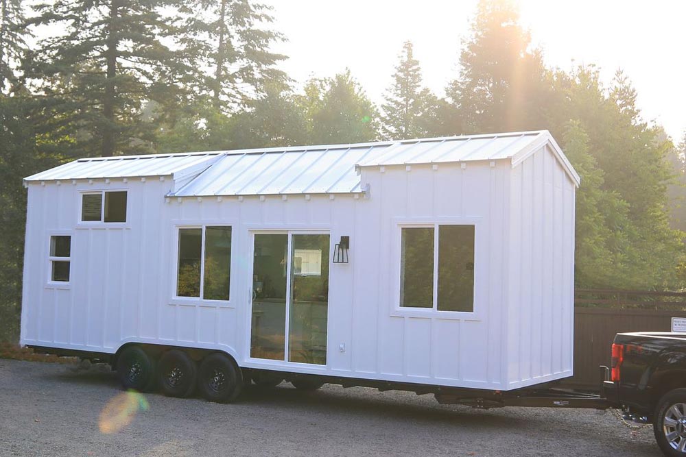 The 30’ “Malibu” Tiny House on Wheels by Handcrafted Movement