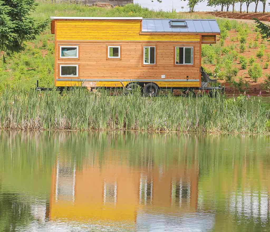 The Colorful "Beachy Bohemian" Tiny House by Tiny Heirloom