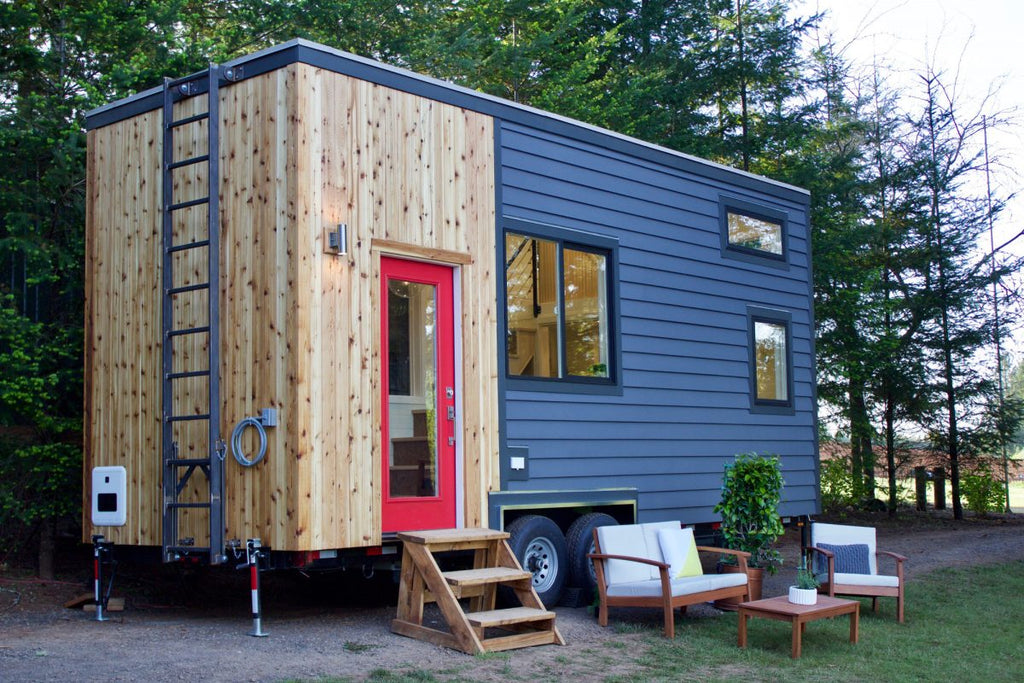 Tiny Home and Garden tiny house on wheels by Tiny Heirloom in Portland, Oregon