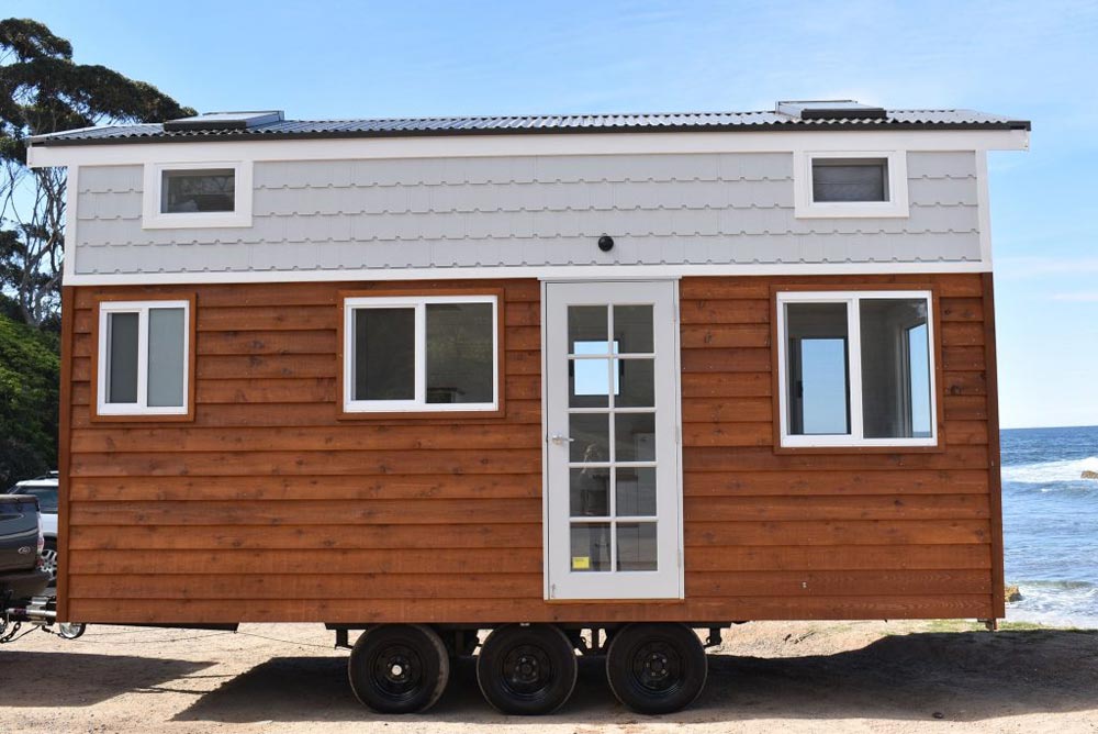 16’ “Graduate Series 6000DL Seaside” Tiny House on Wheels by Designer Eco Homes