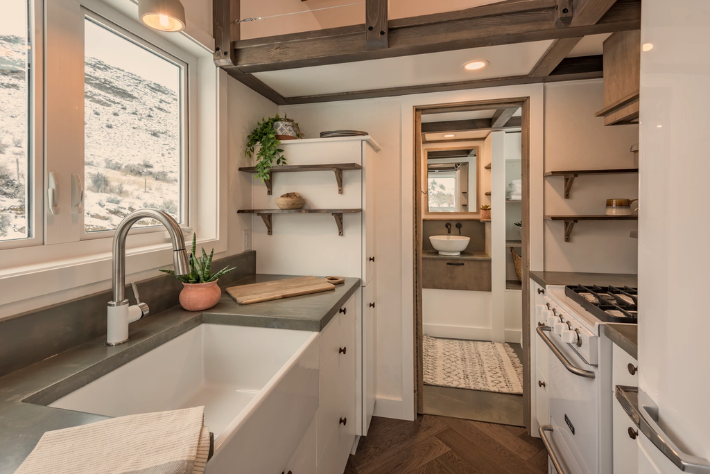 20' "Cabana" Tiny House on Wheels by Summit Tiny Homes