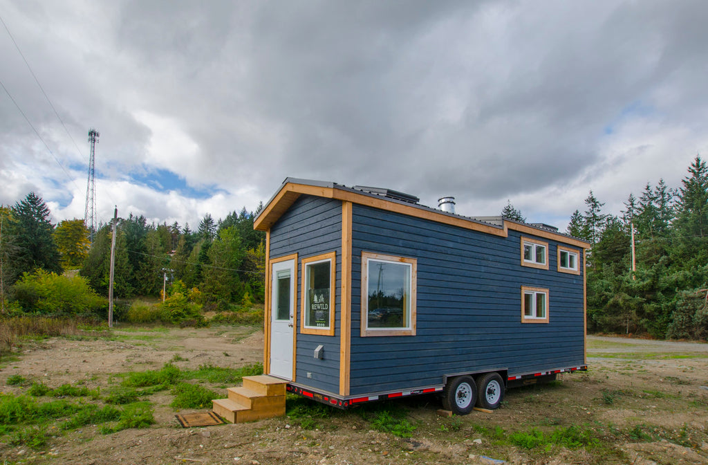 24’ “Blue Heron” Tiny House on Wheels by Rewild Homes
