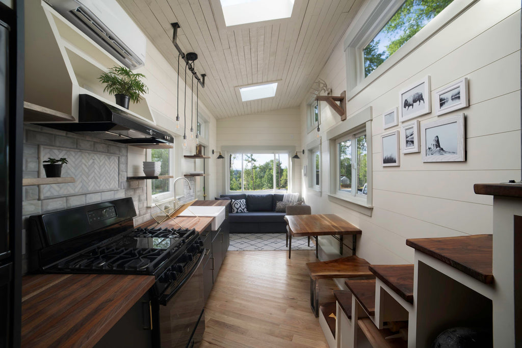 26’ “Legacy” Tiny House on Wheels by Wood & Heart Co.