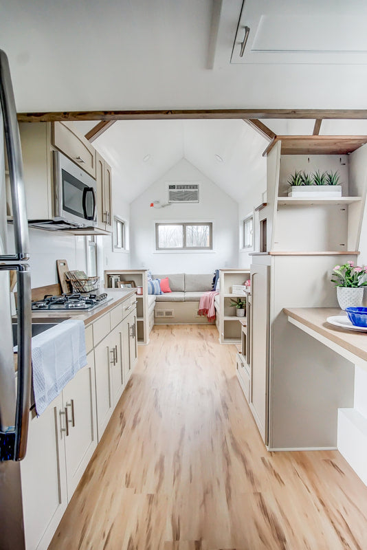 The 24’ “Pearl” Tiny House on Wheels by Modern Tiny Living