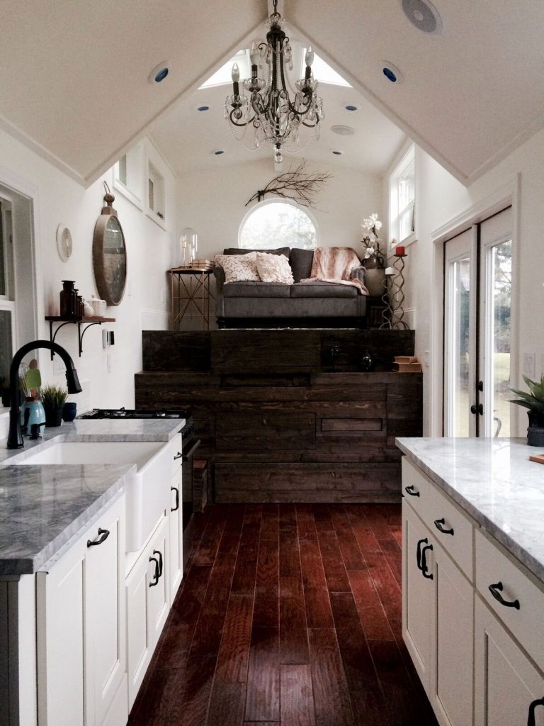 Vintage Glam Tiny House on Wheels by Tiny Heirloom