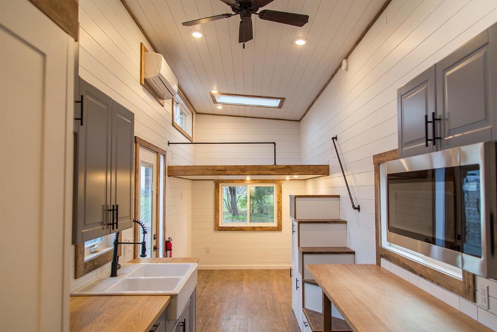 224-sqft “Modern” (Take Three) Tiny House on Wheels by Liberation Tiny Homes