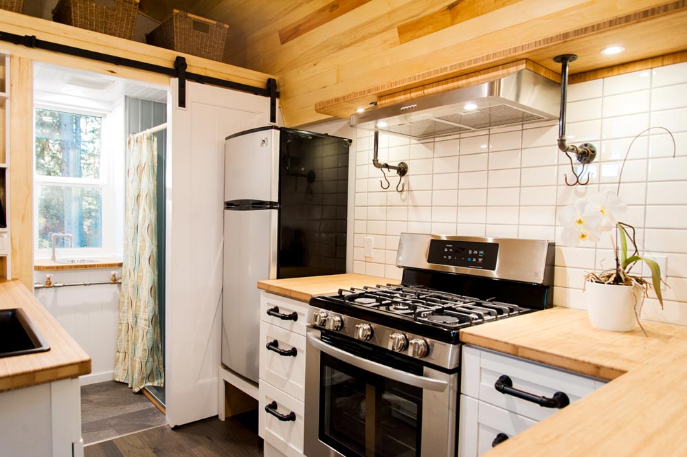 24’ “Aspen” Tiny House on Wheels by Borealis Tiny Homes