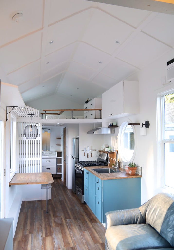 30' "Oceanside" Tiny House on Wheels by Handcrafted Movement