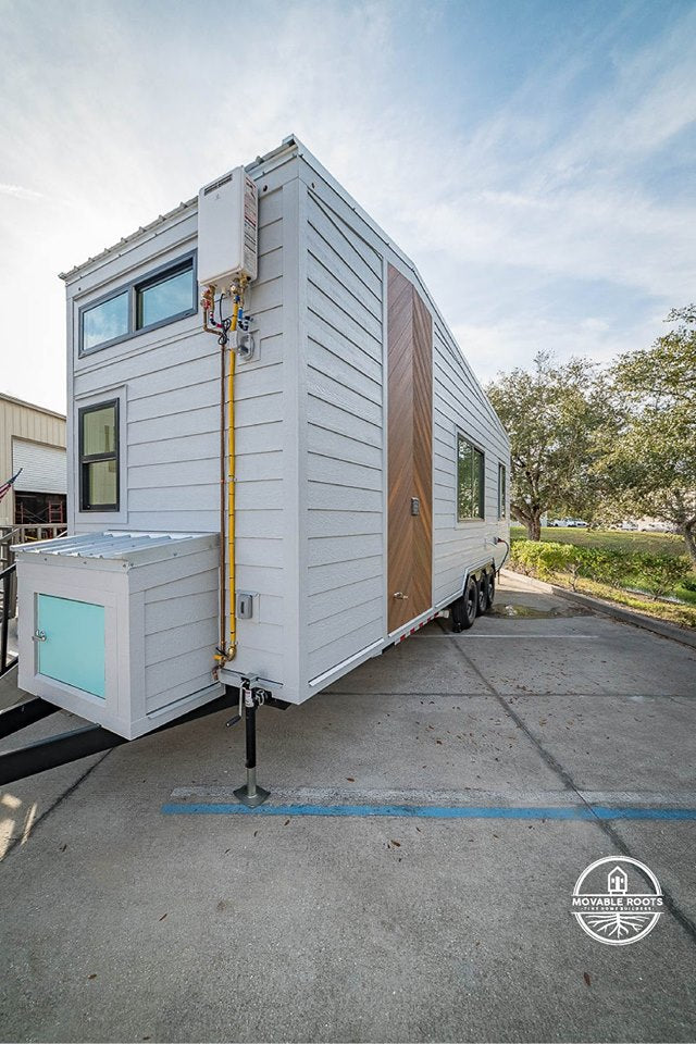 28' "Lindstrom" Tiny House on Wheels by Movable Roots