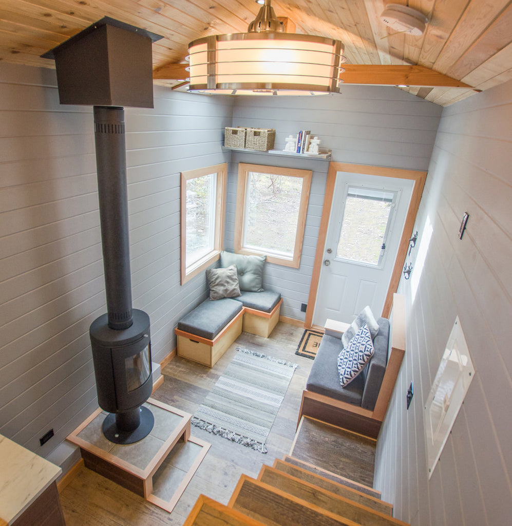 24’ “Blue Heron” Tiny House on Wheels by Rewild Homes