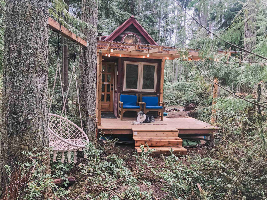 @tinyhousegiantjourney Tiny House on Whidbey Island for rent on Airbnb in Clinton, Washington