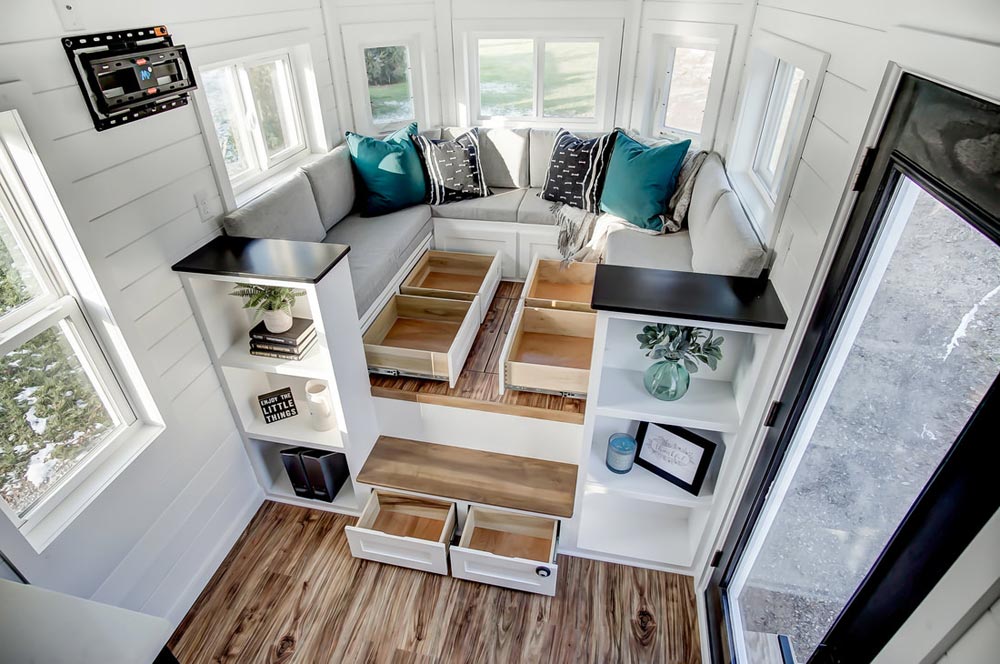 24’ “Braxton” Tiny House on Wheels by Modern Tiny Living