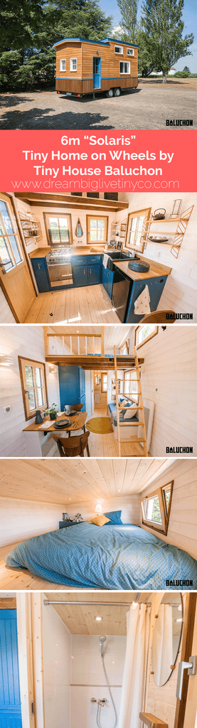 6m "Solaris" Tiny Home on Wheels by Tiny House Baluchon