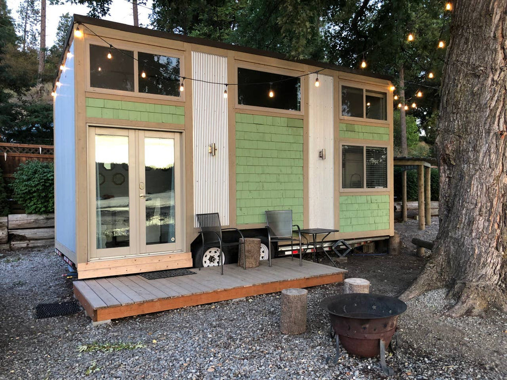 Water's Edge Tiny Home on Wheels for rent on Airbnb in Newman Lake, WA