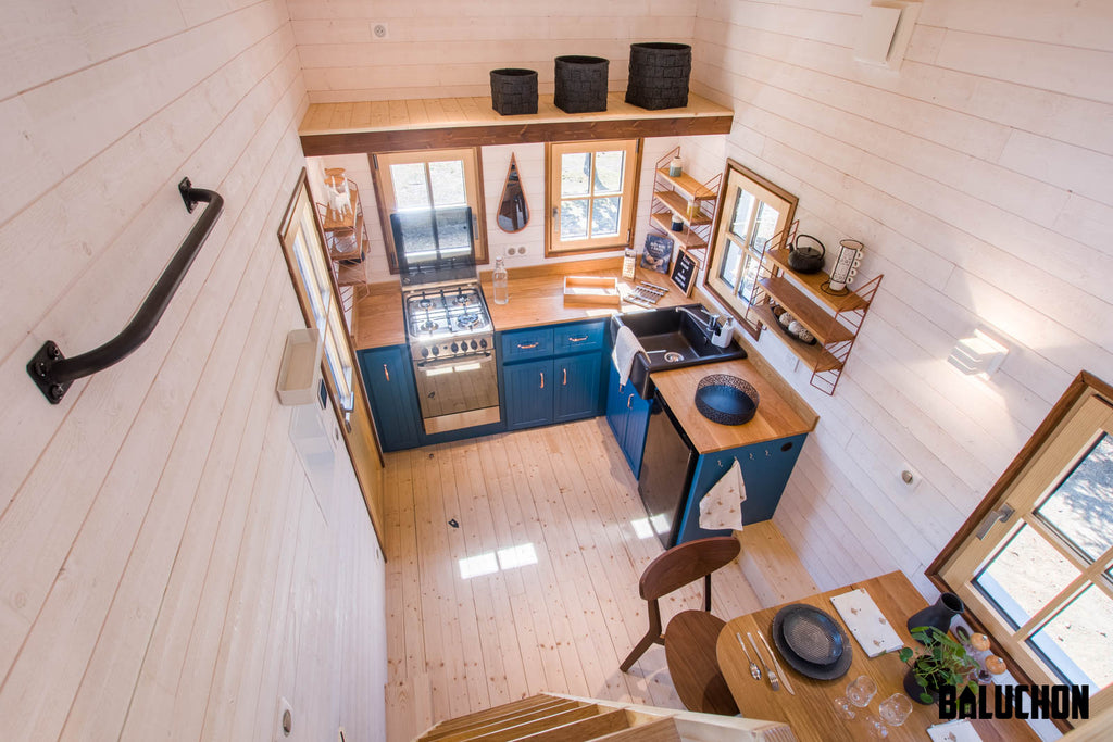 6m "Solaris" Tiny Home on Wheels by Tiny House Baluchon