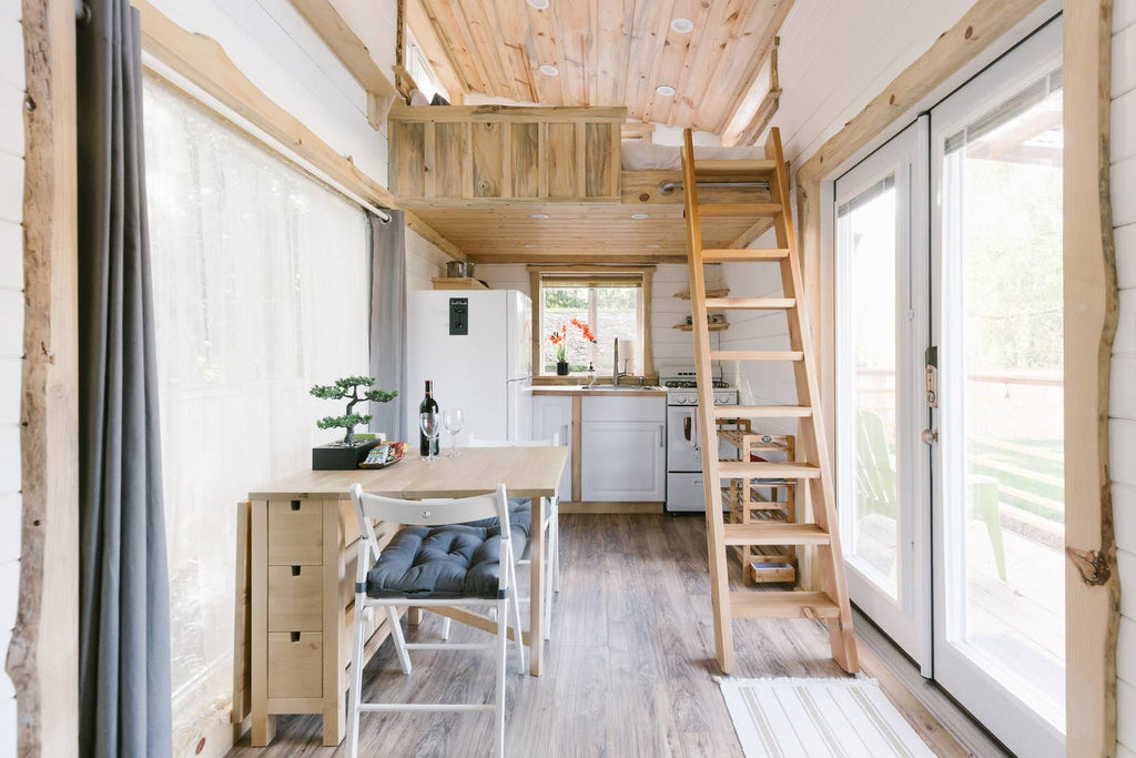 Backyard Tiny House on Wheels for rent on Airbnb in Des Moines, Washington