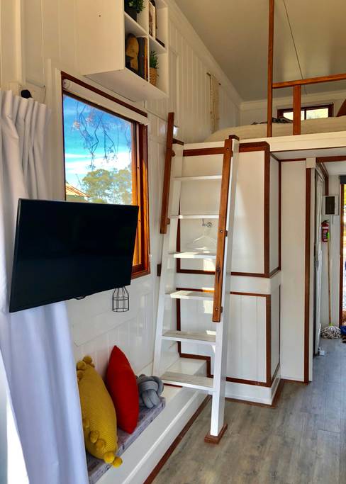 “6Sixteen The Banks” Tiny House on Wheels Airbnb Rental in Australia