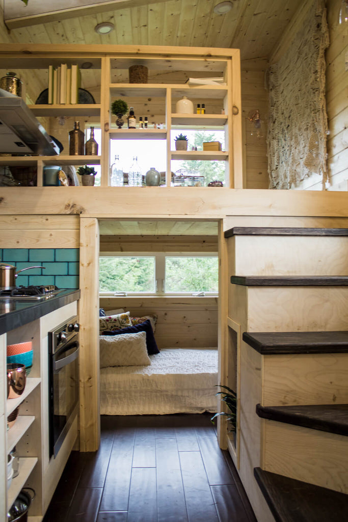 The “Apothecary” Tiny House on Wheels by Tiny Heirloom