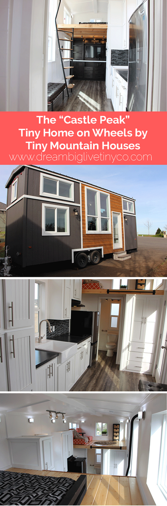 The "Castle Peak" Tiny Home on Wheels by Tiny Mountain Houses