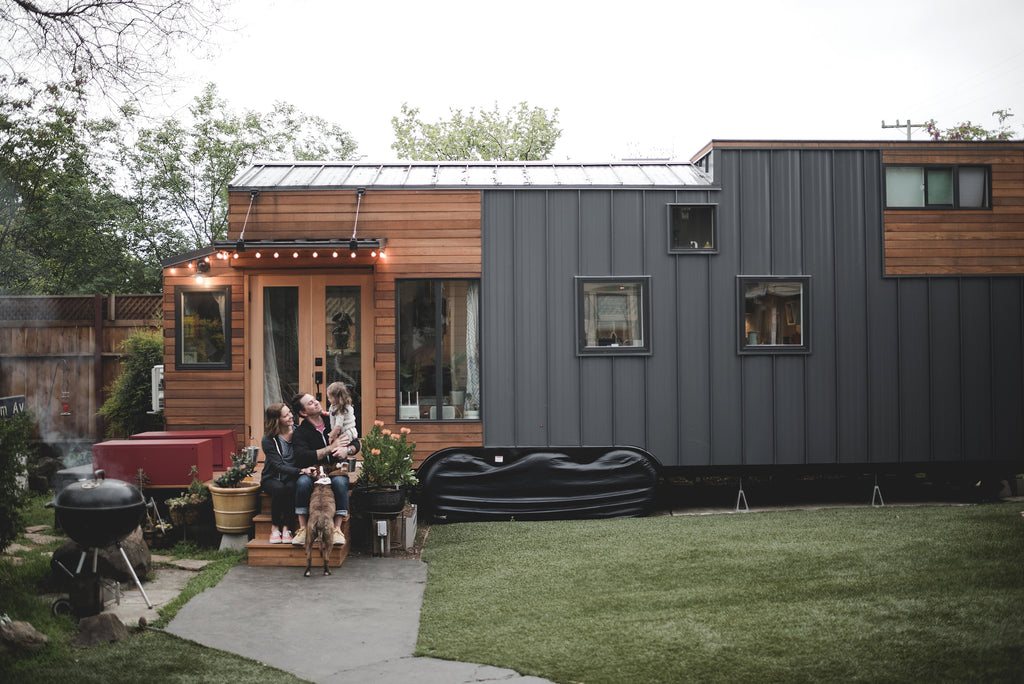 28' Kootenay Tiny House by TruForm Tiny—Now Home to ThreeTinyHams!