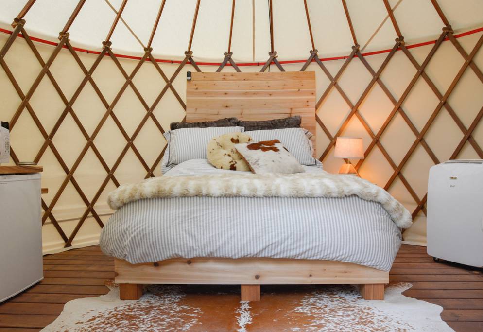 The Urban Yurt Austin Glamping Experience in Austin, Texas - Tiny Houses for rent on Airbnb