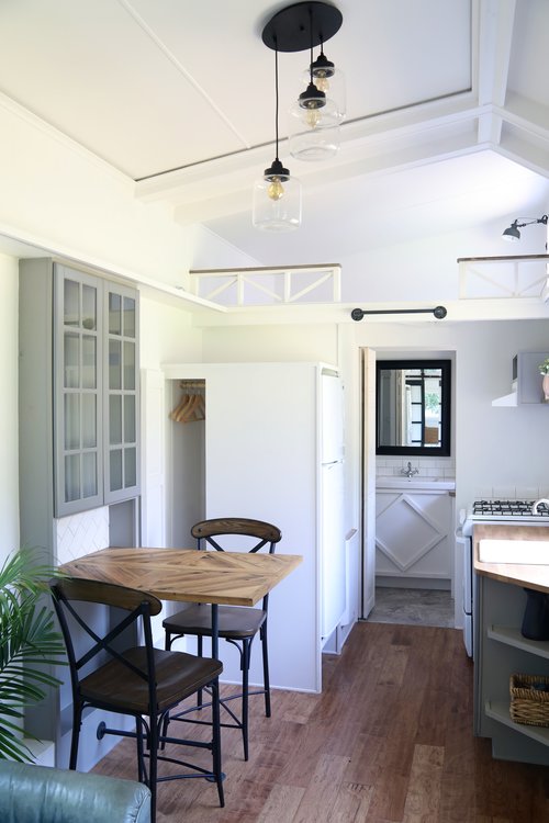 Pacific Pearl tiny home on wheels by Handcrafted Movement - Kitchen