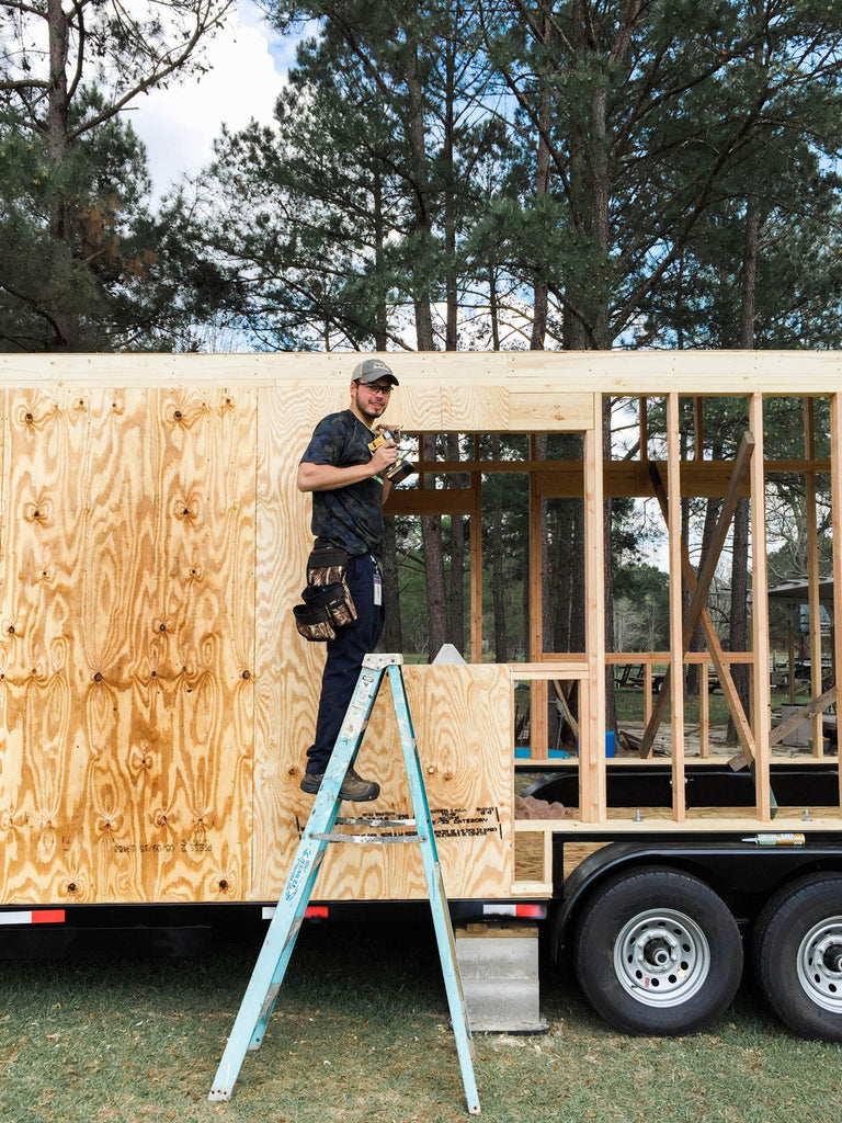 Minimalist Mansion - Tiny Home DIY Build 1