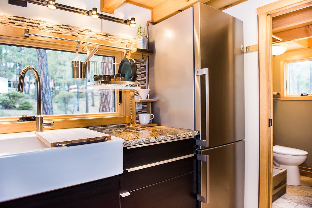 Wood Iron Tiny Homes - North Sister Kitchen 2