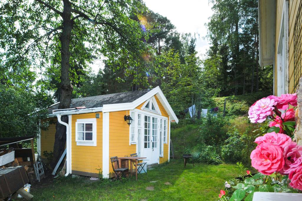 Stockholm Writer's Cabin in Lidingo, Sweden - Tiny Houses for Rent on Airbnb