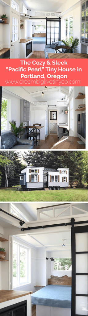 The Cozy & Sleek "Pacific Pearl" Tiny House in Portland, Oregon