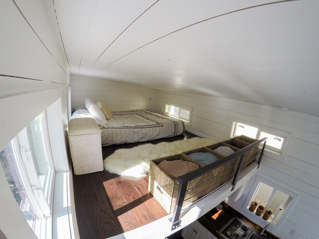 Tiny House Family - Master Bedroom Loft with Queen Bed