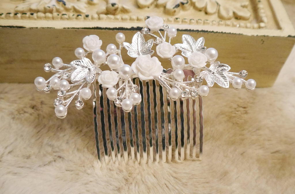 Pin with Rhinestones Prom,Wedding Hair Accessories Wedding Jewelry Comb 
