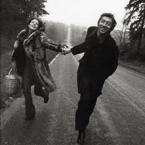 Jane Birkin and Serge Gainsbourg - by Patrick Bertrand