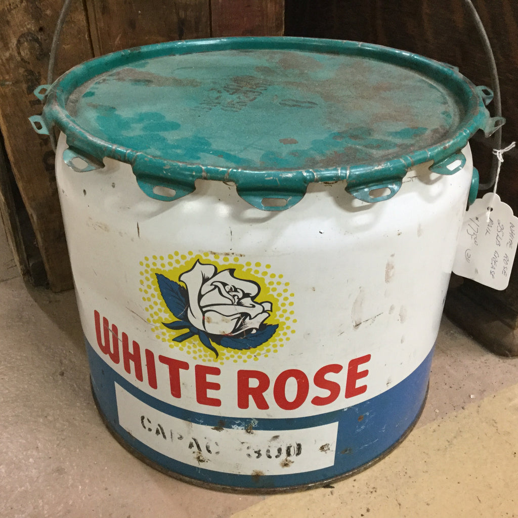 White Rose Grease Tin