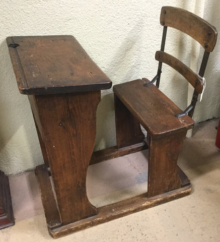 19th Century School Desk and Chair