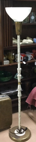 Art Deco Style Painted Floor Lamp