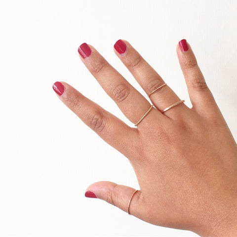 Midi rings - how to wear and style them