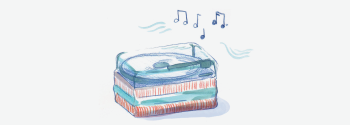 play some soft music to create a soothing ambiance