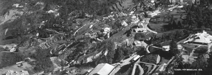 Historic photograph of Darjeeling, taken in 1912