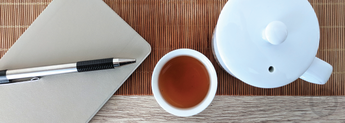 Practice describing flavors and aromas in new teas, and take notes to keep the information fresh.