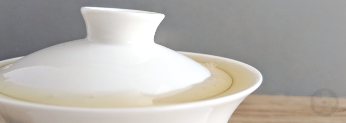 pure white porcelain makes beautiful and extremely practical teaware.