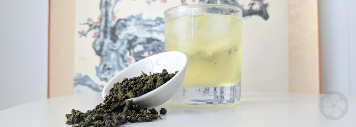 High mountain Formosa oolong teas like this jin xuan variety make wonderful iced tea
