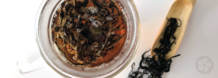 Variations in black tea flavor can be fully appreciated in a flavor-neutral vessel made of glass