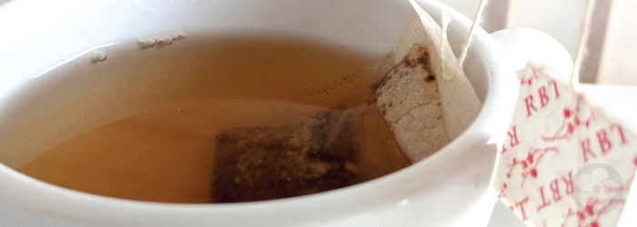 An herbal blend of chai spices, packed into a convenient tea bag for easy cleanup.