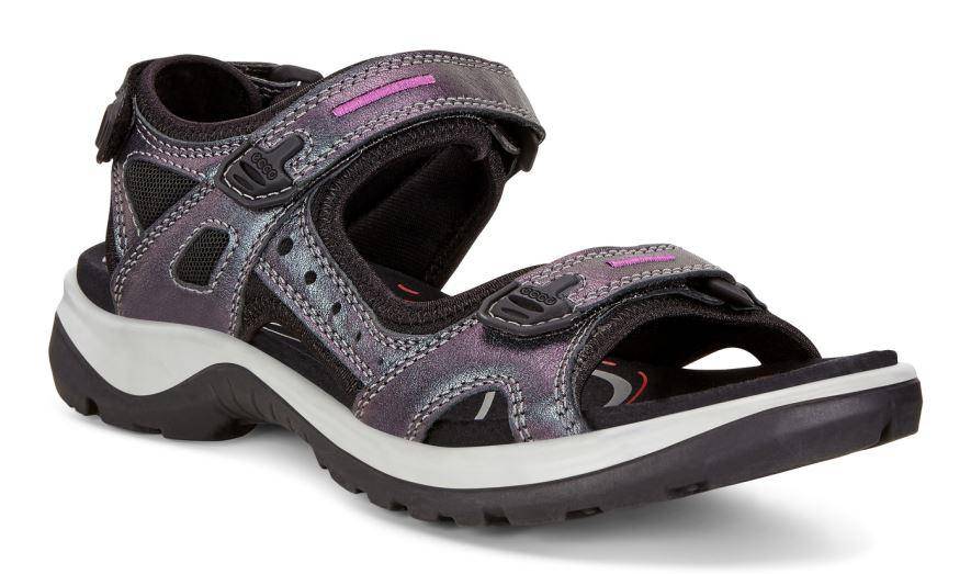 Ecco Women's Sport Yucatan Iridescent Sandal | Orleans Shoe Co.