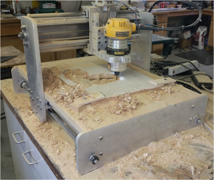 CNC Router with Vacuum