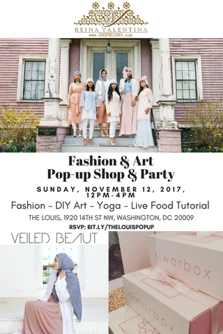 DC Pop up shop modest clothing